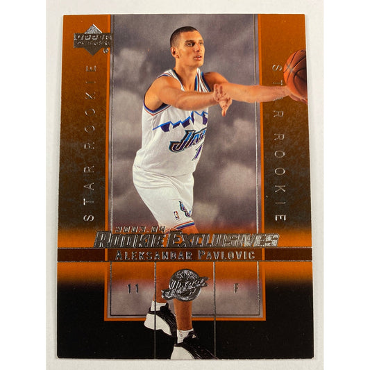 2003-04 Upper Deck Aleksandar Pavlovic Rookie Exclusives