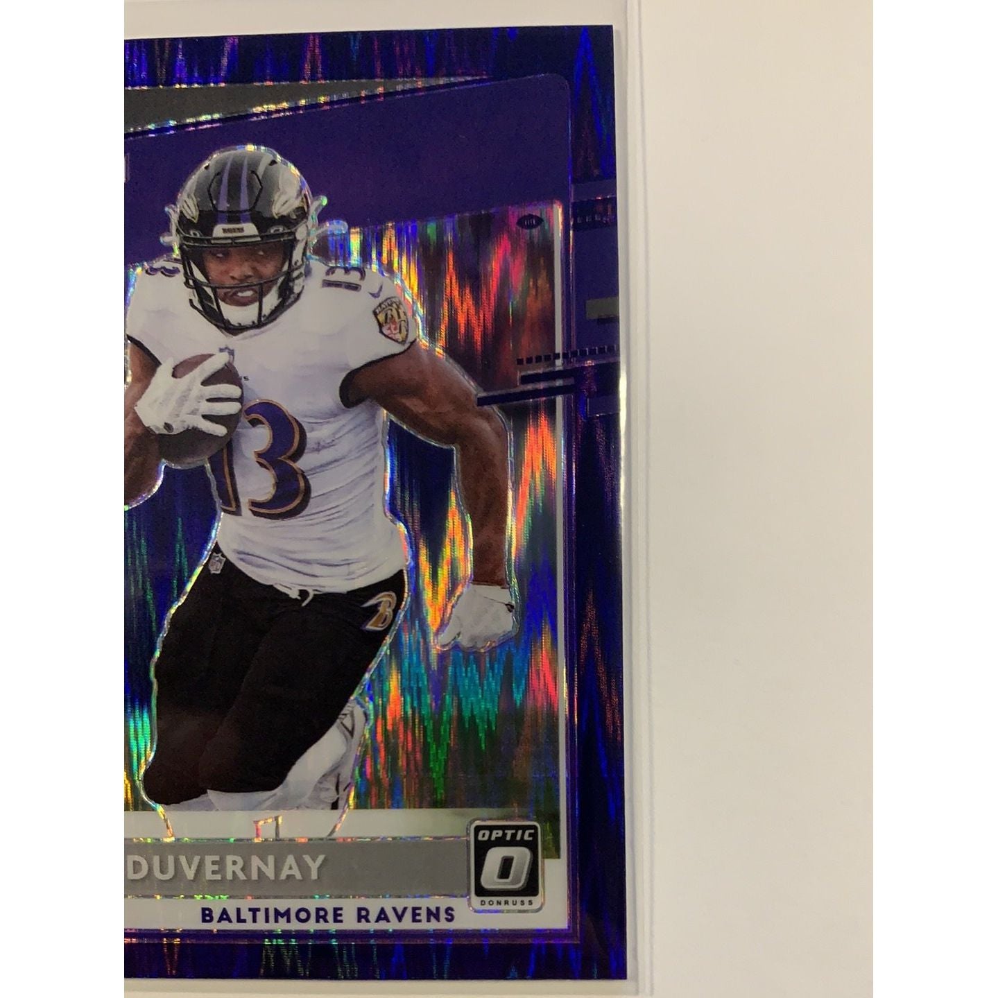  2020 Donruss Optic Devin Duvernay Purple Shock Rated Rookie  Local Legends Cards & Collectibles