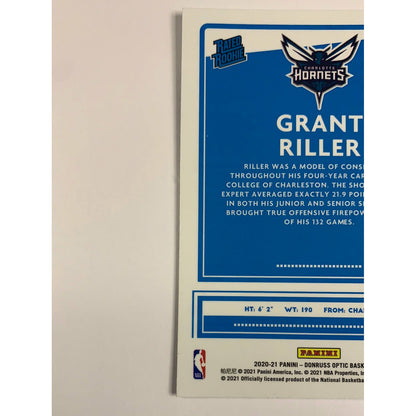 2020-21 Donruss Optic Grant Riller Rated Rookie