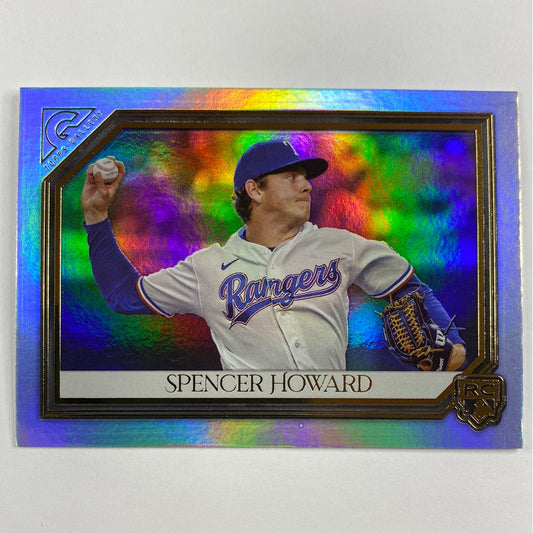 2021 Topps Gallery Spencer Howard Foil RC