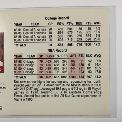  1991 NBA Hoops Scottie Pippen Base #34  Local Legends Cards & Collectibles