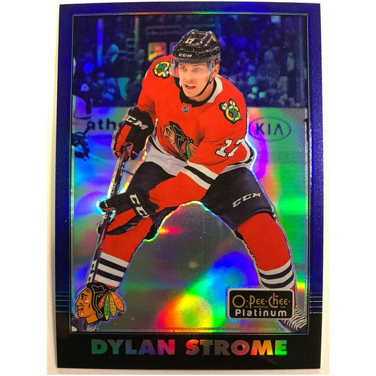 2021-22 O-Pee-Chee Dylan Strome Blue Rainbow 94/149