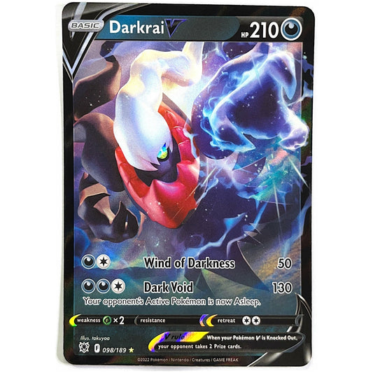 Astral Radiance Darkrai V Rare Holo 098/189 | Local Legends Cards & Collectibles
