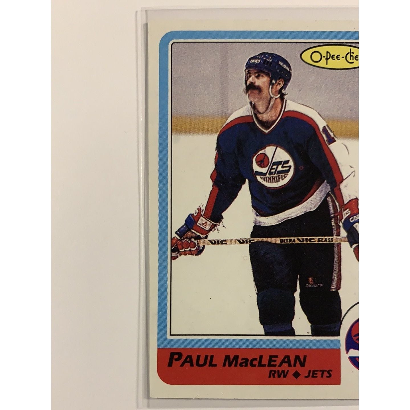  1986-87 O-Pee-Chee Paul Maclean base #114  Local Legends Cards & Collectibles