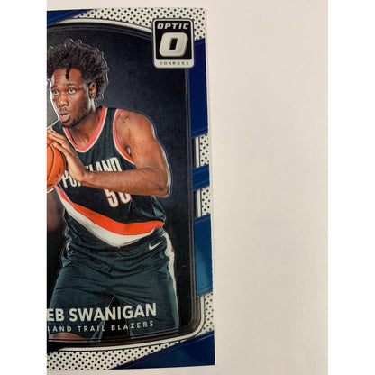2017-18 Donruss Optic Caleb Swanigan Rated Rookie