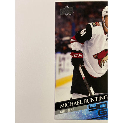 2020-21 Upper Deck Extended Series Michael Bunting Young Guns
