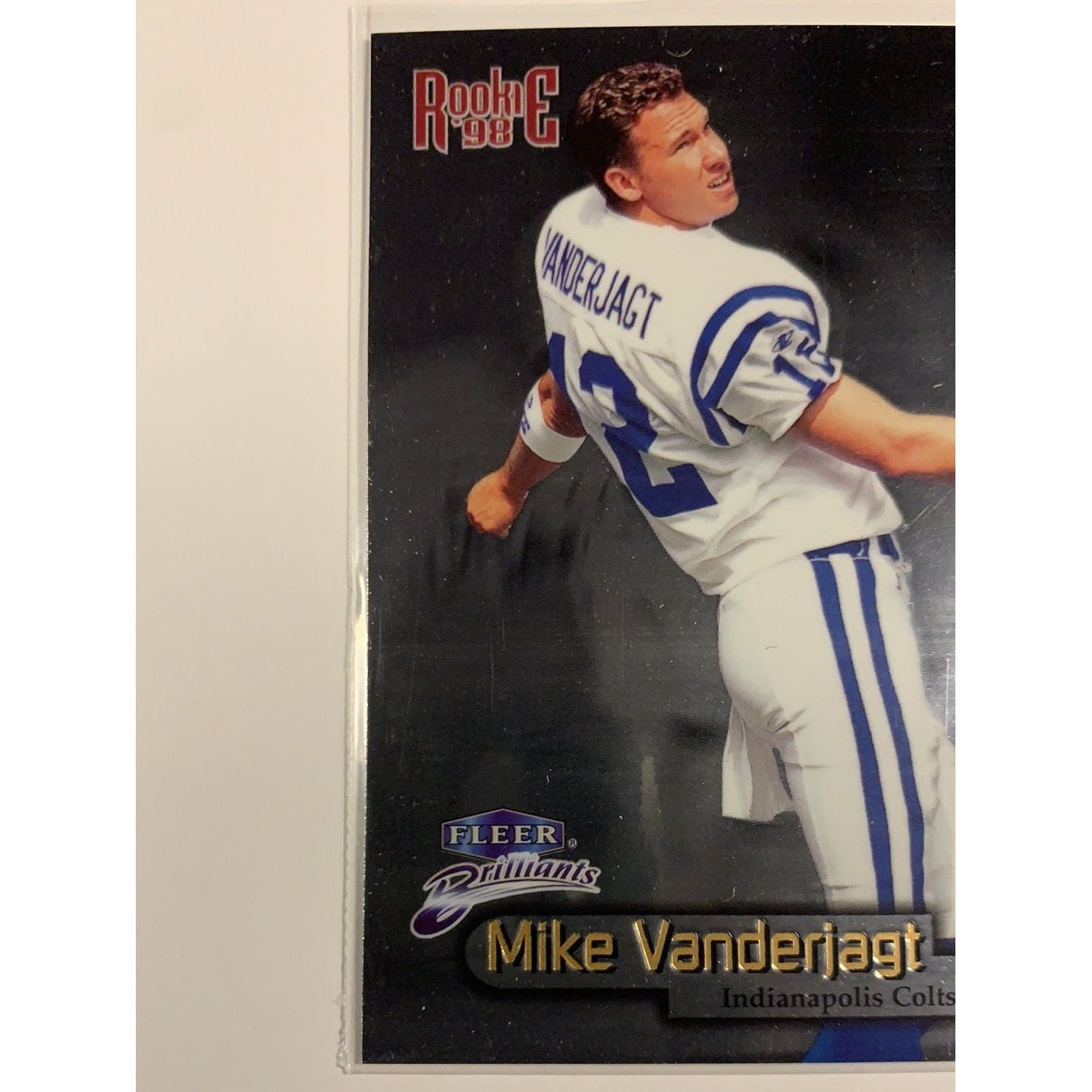  1998 Fleer Brilliants Mike Vanderjegt RC  Local Legends Cards & Collectibles