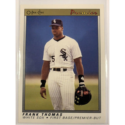  1991 O-Pee-Chee Premier Frank Thomas Base #121  Local Legends Cards & Collectibles