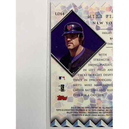 1998 Topps Mike Piazza Lord of the Diamond Die Cut Refractor