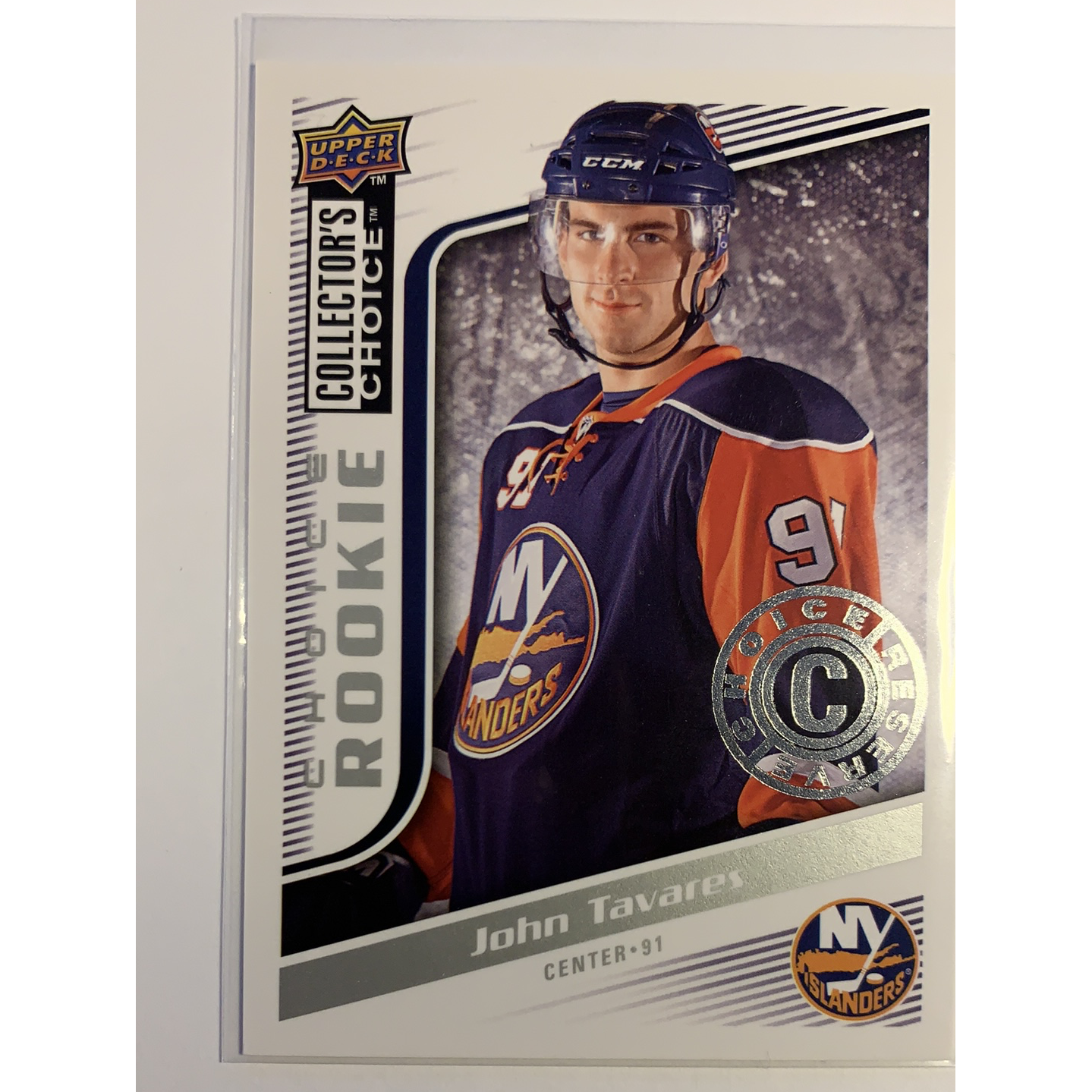  2009-10 Upper Deck Collectors Choice John Tavares Choice Rookie Reserve Print  Local Legends Cards & Collectibles