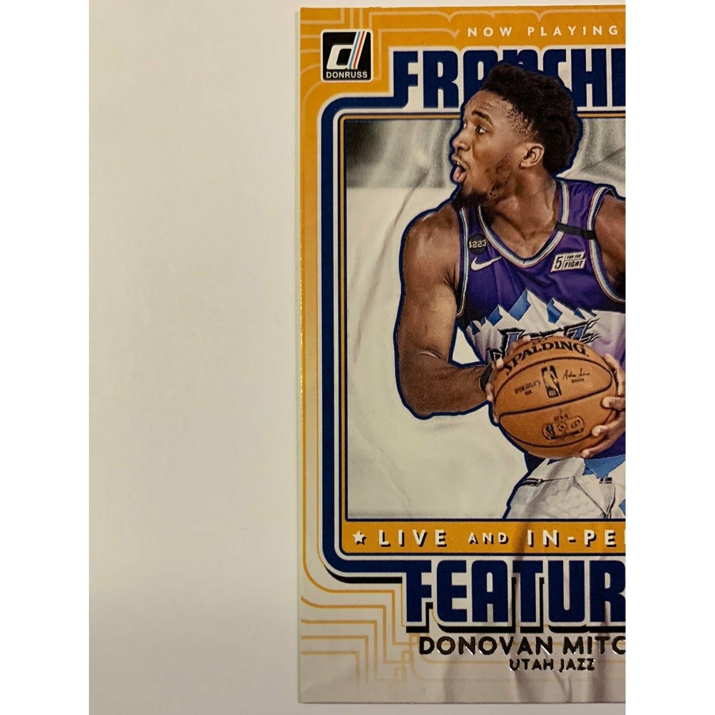 2020-21 Donruss Donovan Mitchell Franchise Features
