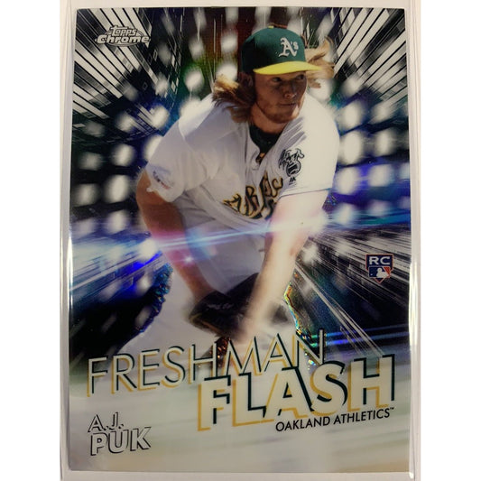  2020 Topps Chrome AJ Puk Freshman Flash RC  Local Legends Cards & Collectibles