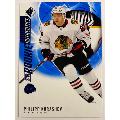 2020-21 SP Phillip Kurashev Rookie Authentics Blue