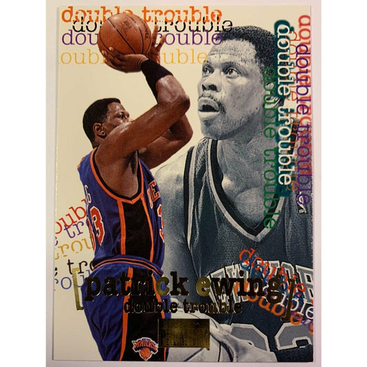  1996-97 Skybox Premium Patrick Ewing Double Trouble  Local Legends Cards & Collectibles