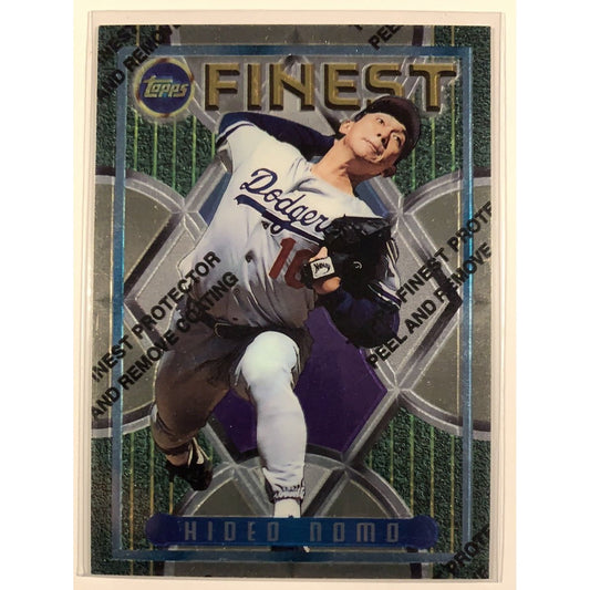  Copy of 1995 Topps Finest Hideo Nomo RC Unpeeled  Local Legends Cards & Collectibles