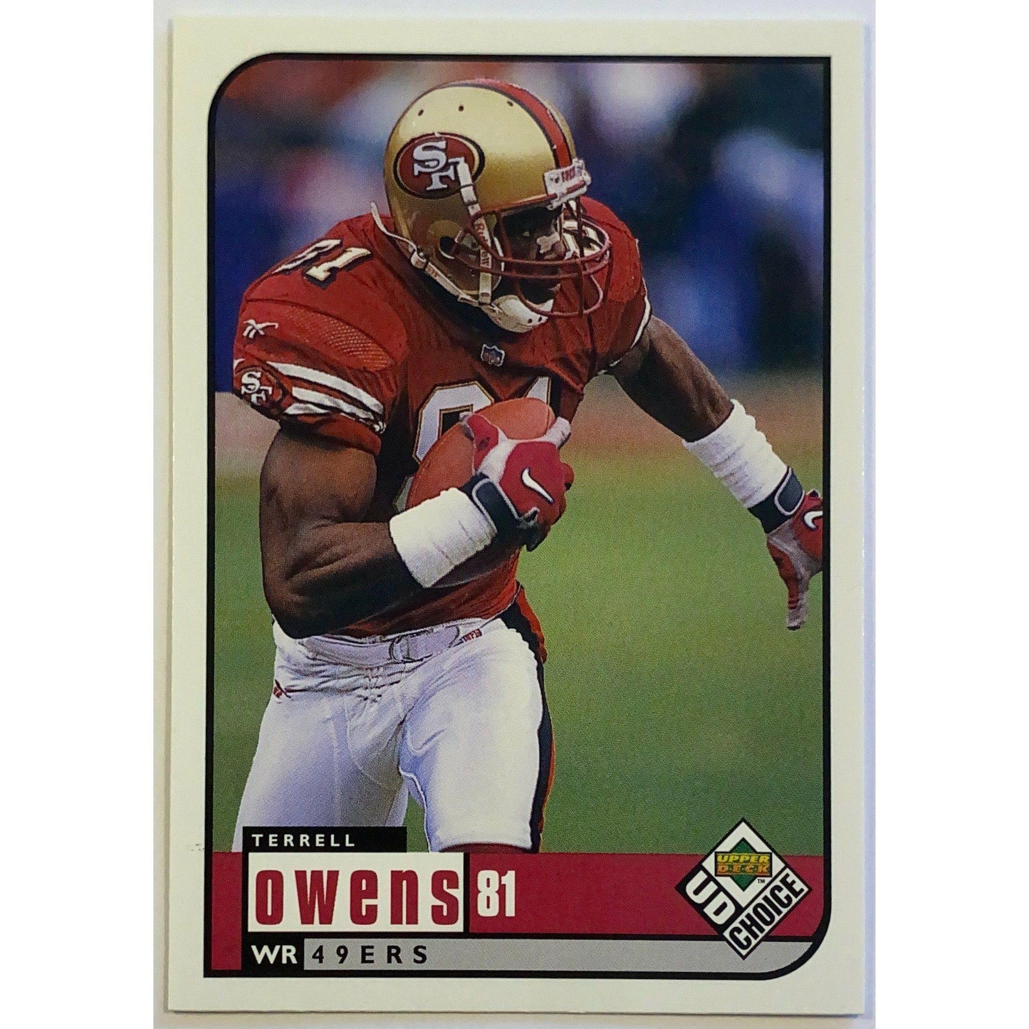 1998 Upper Deck Choice 2nd Year Terrell Owens #160