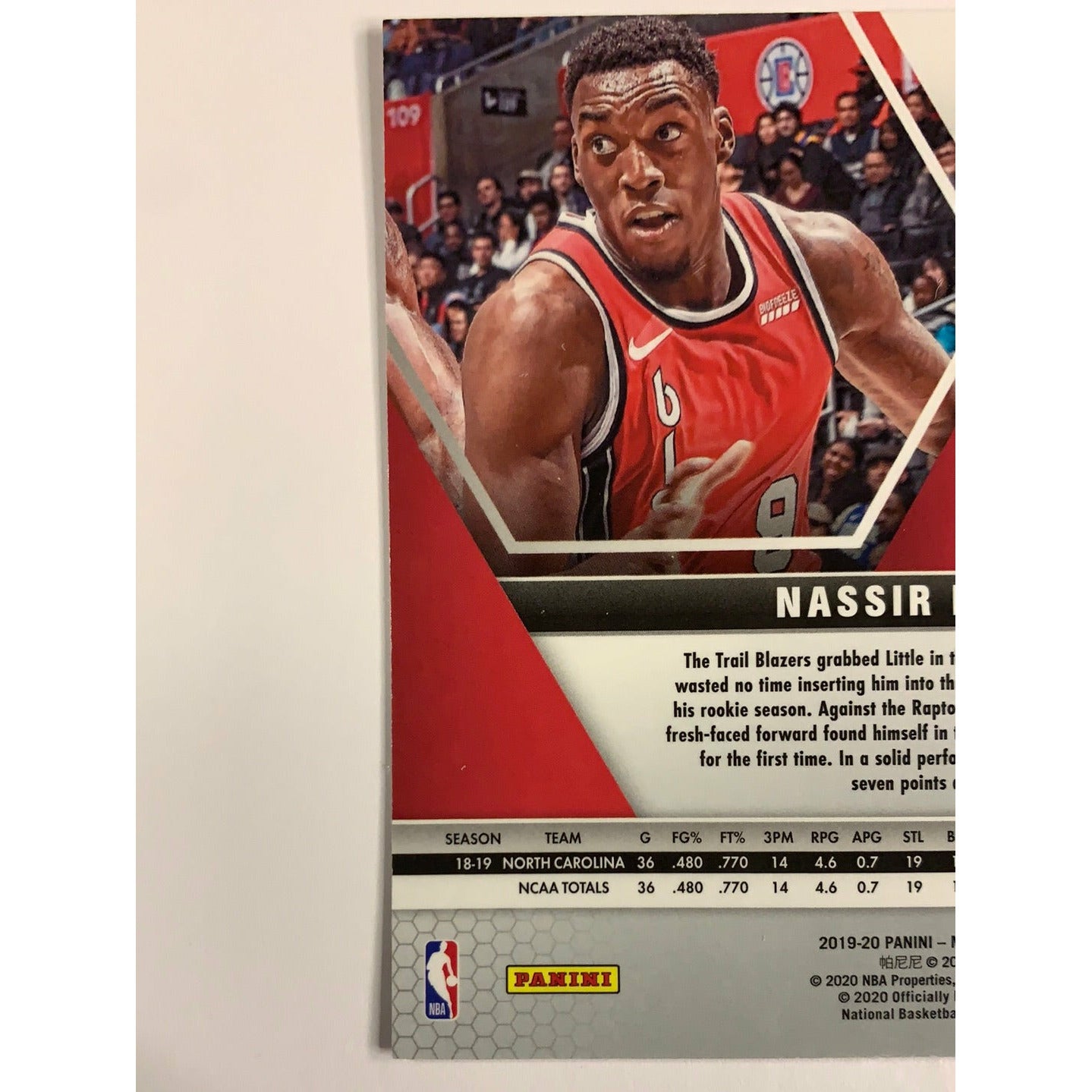  2919-20 Mosaic Nassir Little Pink Mosaic Prizm RC  Local Legends Cards & Collectibles