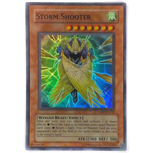  Yu-Gi-Oh! Storm Shooter Super Rare Foil CDIP-EN032  Local Legends Cards & Collectibles