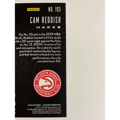 2019-20 Illusions Cam Reddish Rookie Card