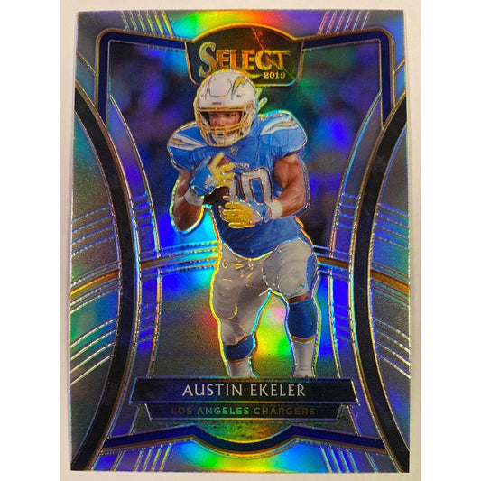 2019 Select Austin Ekeler Silver Holo Premier Level Prizm