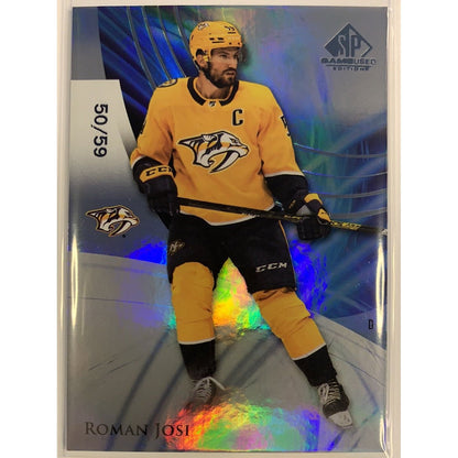  2020-21 SP Game Used Roman Josi Holo /59  Local Legends Cards & Collectibles