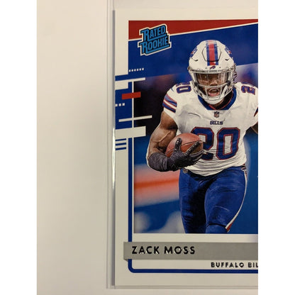  2020 Donruss Zack Moss Rated Rookie  Local Legends Cards & Collectibles