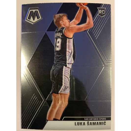 2019-20 Mosaic Luka Samanic RC