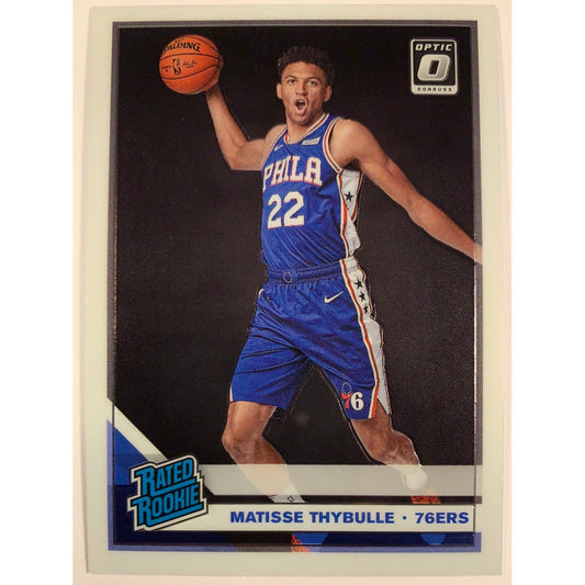  2019-20 Donruss Optic Matisse Thybulle Rated Rookie  Local Legends Cards & Collectibles