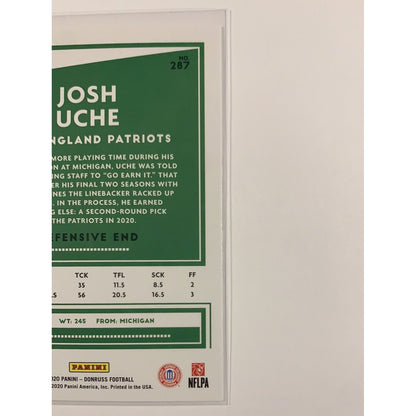  2020 Donruss Josh Uche RC  Local Legends Cards & Collectibles