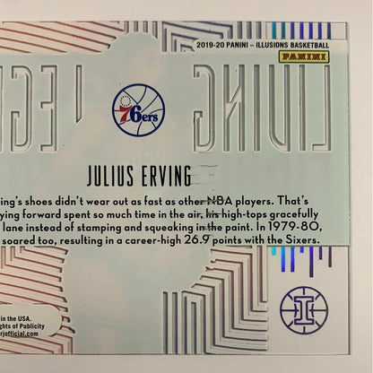 2019-20 Illusions Julius Erving Living Legends Acetate