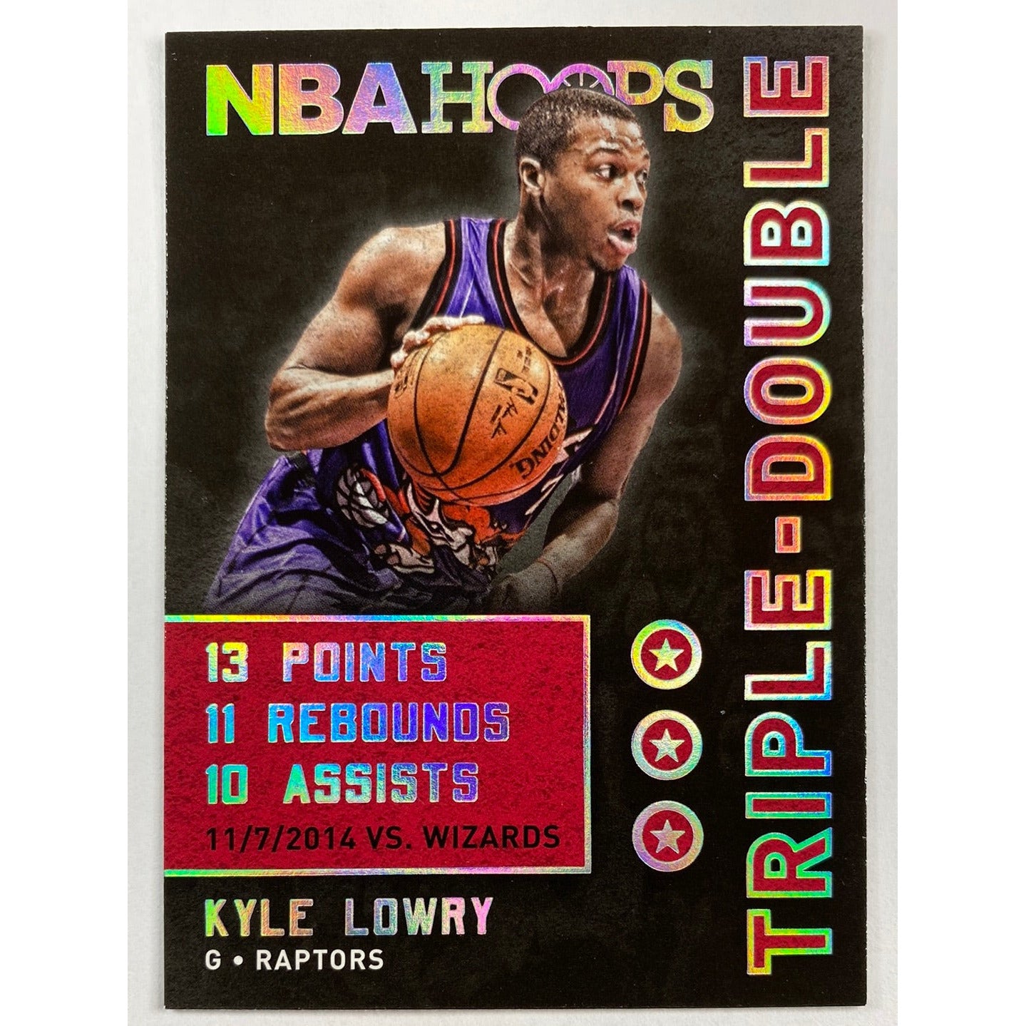 2015-16 Hoops Kyle Lowry Triple Double