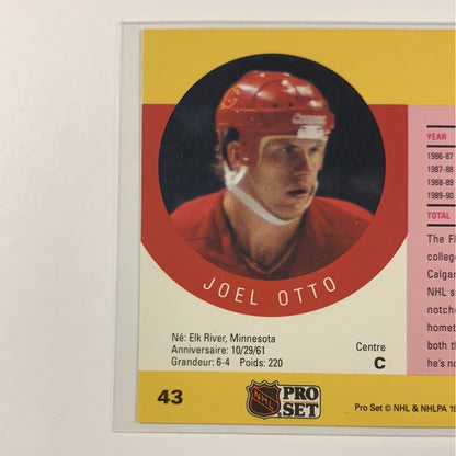  1990 Pro Set Joel Otto In Person Auto  Local Legends Cards & Collectibles