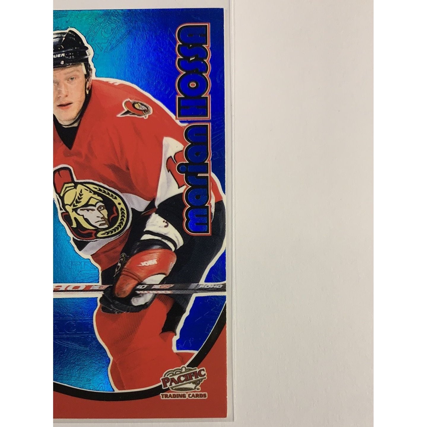  2000-01 Pacific Prism Marian Hossa Blue Parallel  Local Legends Cards & Collectibles