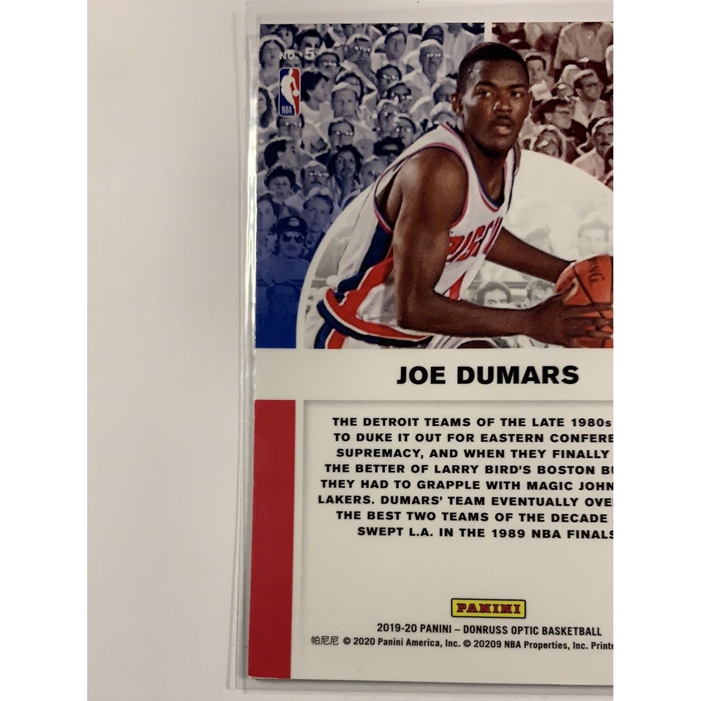  2019-20 Donruss Optic Joe Dumars Winner Stays  Local Legends Cards & Collectibles