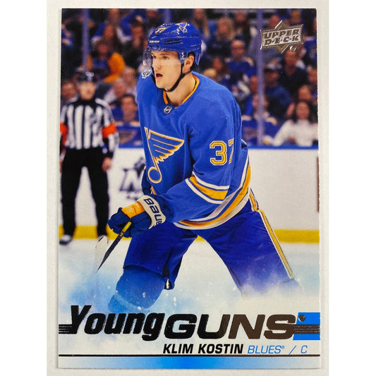 2019-20 Upper Deck Series 2 Klim Kostin Young Guns