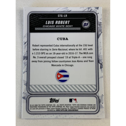 2020 Topps Bowman Chrome Luis Robert Spanning the Globe RC | Local Legends Cards & Collectibles