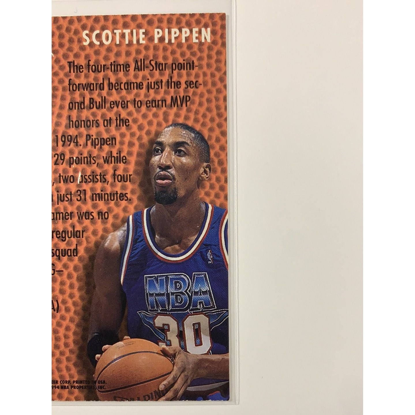  1994-95 Fleer Scottie Pippen All Star Weekend  Local Legends Cards & Collectibles
