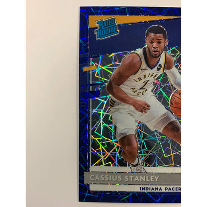 2020-21 Donruss Optic Cassius Stanley Blue Velocity Prizm Rated Rookie