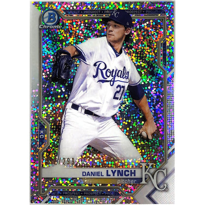 2021 Bowman 1st Chrome Daniel Lynch Speckle Refractor /299