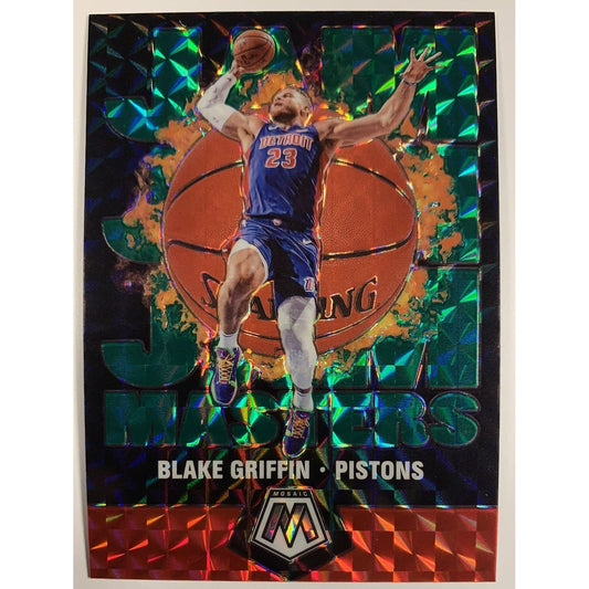  2019-20 Hoops Blake Griffin Jam Masters Green Mosaic Prizm  Local Legends Cards & Collectibles