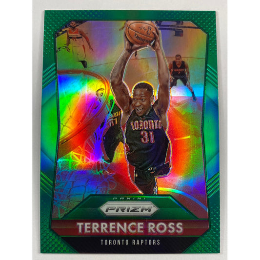 2015-16 Prizm Terrence Ross Green Holo Prizm