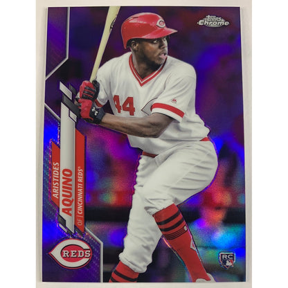 2020 Topps Chrome Aristides Aquino 56/299 RC