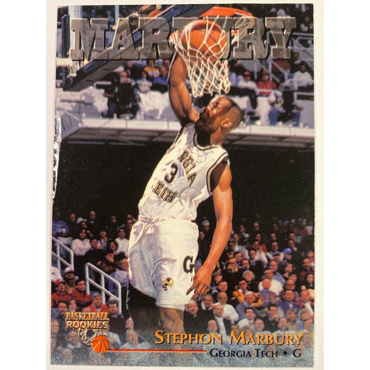 1996-97 Score Stephon Marbury Basketball Rookies  Local Legends Cards & Collectibles