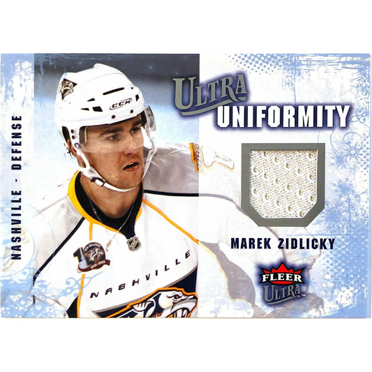 2008-09 Fleer Ultra Marek Zidlicky Ultra Uniformity