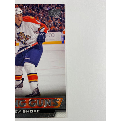 2013-14 Upper Deck Series 1 Drew Shore Young Guns