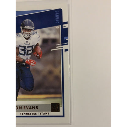  2020 Donruss Darrynton Evans Canvas Rated Rookie  Local Legends Cards & Collectibles