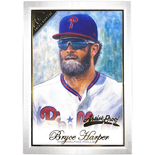 2019 Topps Gallery Bryce Harper Artist Proof