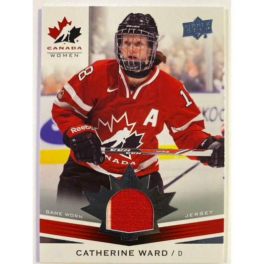  2014-15 Upper Deck Team Canada Women Catherine Ward  Local Legends Cards & Collectibles