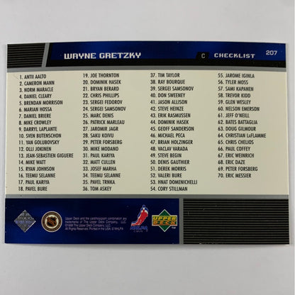 1997-98 Upper Deck Wayne Gretzky Checklist