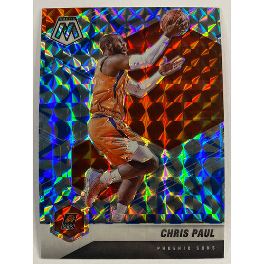 2020-21 Mosaic Chris Paul Blue Reactive Prizm
